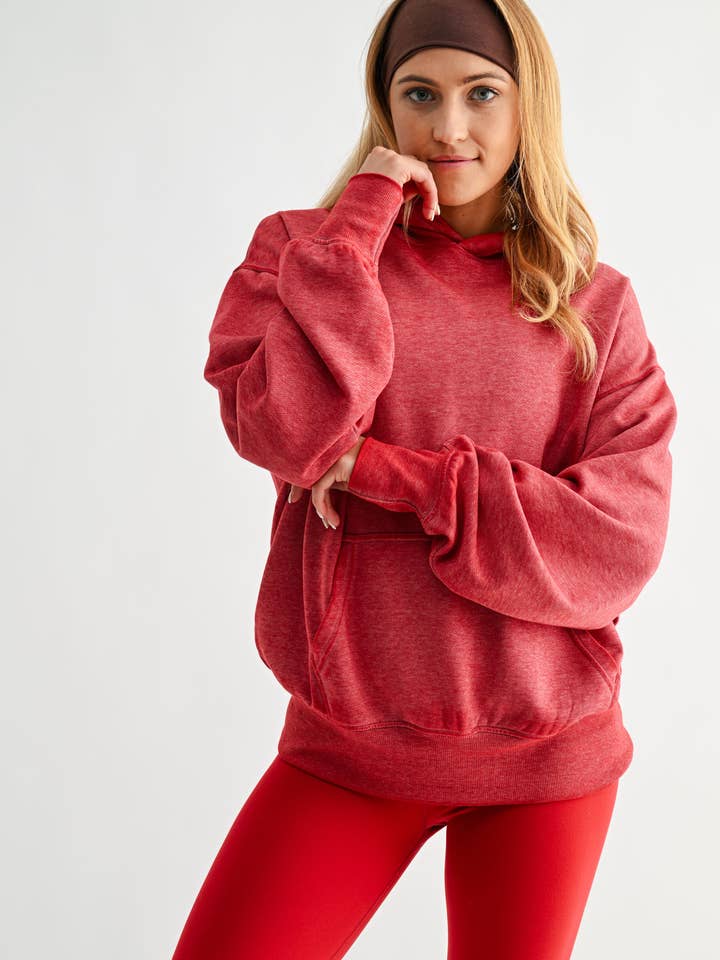 Mono B - Wholesale Hoodie - Women's - Burnout Bliss Fleece Hoodie21