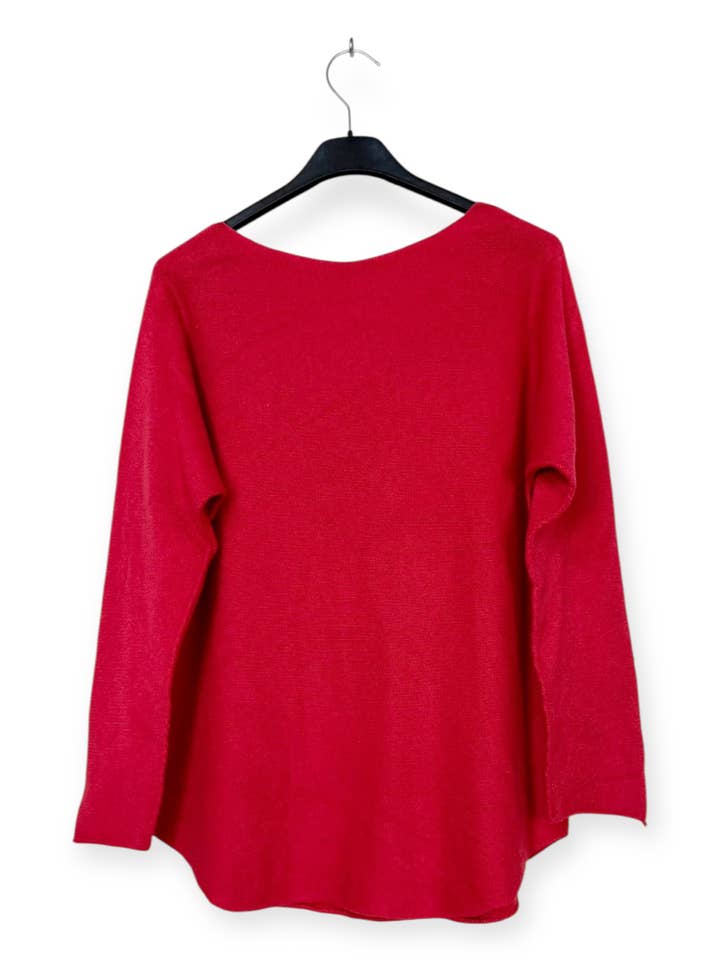 Lucky Nana - Wholesale Knit Sweater - Women's - AH 3166 - V-Neck Sweater Tree of Life16