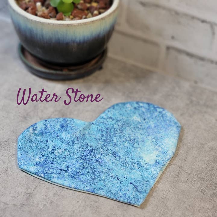 Calm Your Vibes - Wholesale Spa/Therapy Pillow - Aromatherapy Heart Shaped Eye Pillows Solid & Neutral fabric