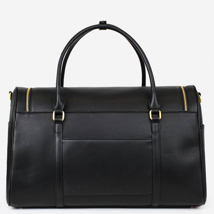 Fawn Design - Wholesale Weekender Bag - Women's - The Weekender - Faux Leather Carry-on Bag with Luggage Tag