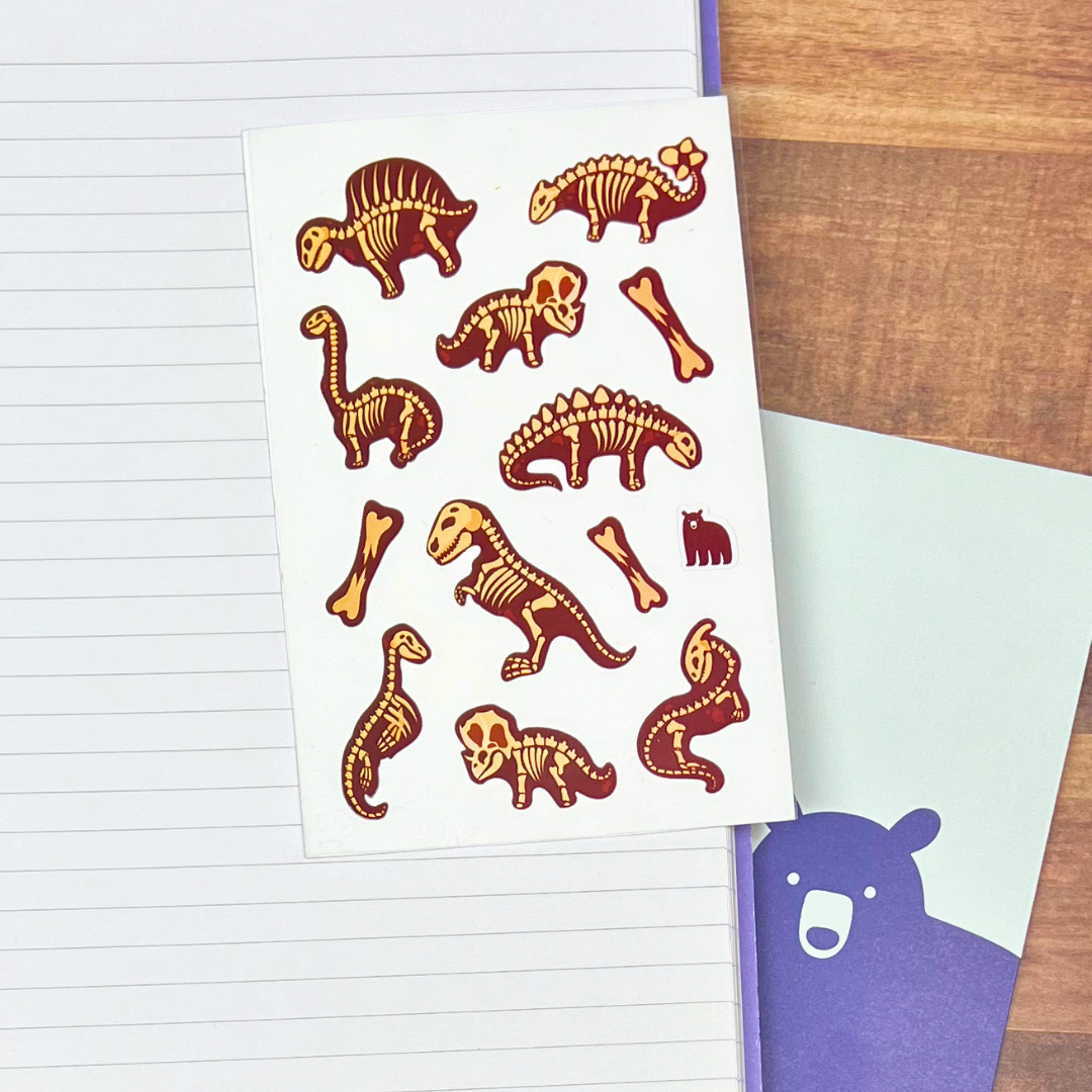 Four Bears Sticker Club - Wholesale Sticker - Kids & Baby - Dino Digs1