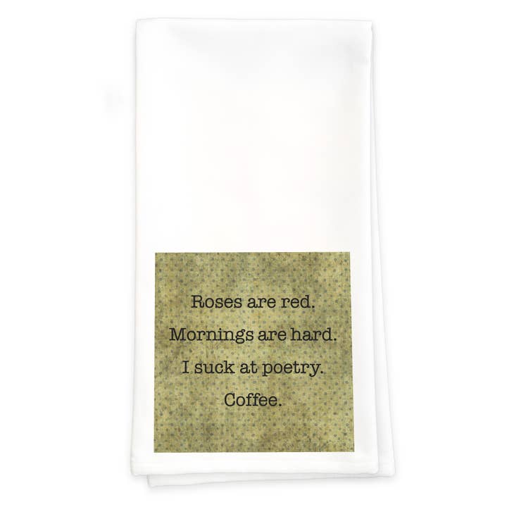 Roses Are Red - Towel for wholesale by Paisley & Parsley