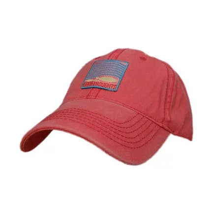 'Beneath The Surface' Coastal Patch Hat - Watermelon for wholesale by Deep Thoughts Designs