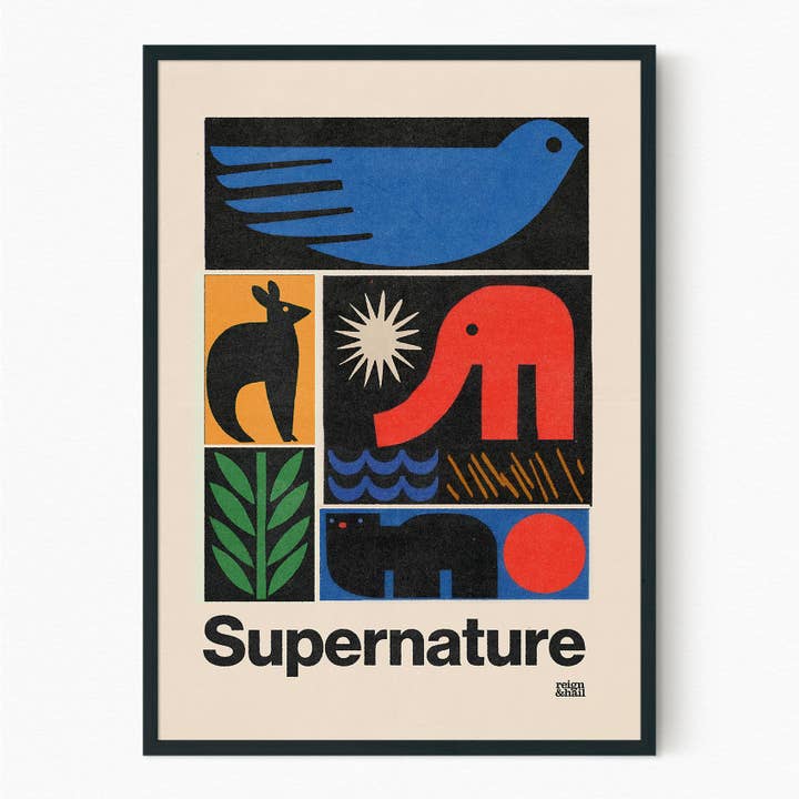 Supernature - Abstrakt naturtryck för wholesale av Reign&Hail