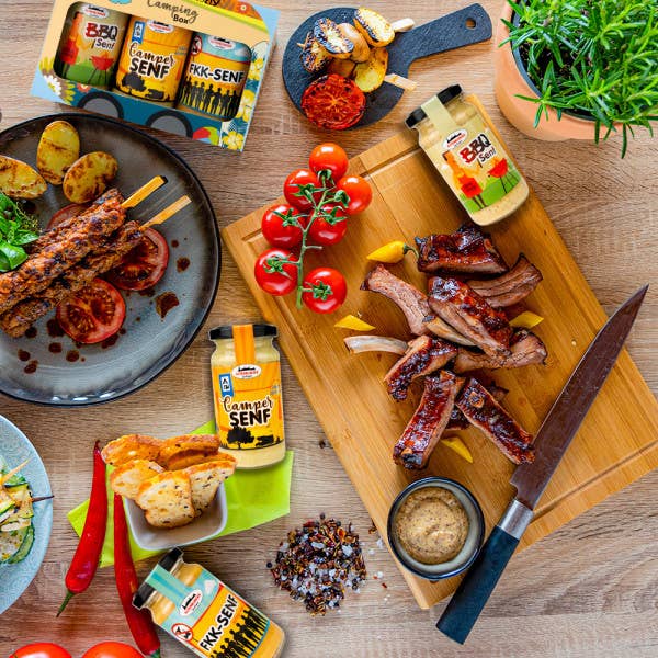 Altenburger Senf & Feinkost GmbH & Co. KG - Wholesale Mustard - Camper mustard - grainy/medium spicy3