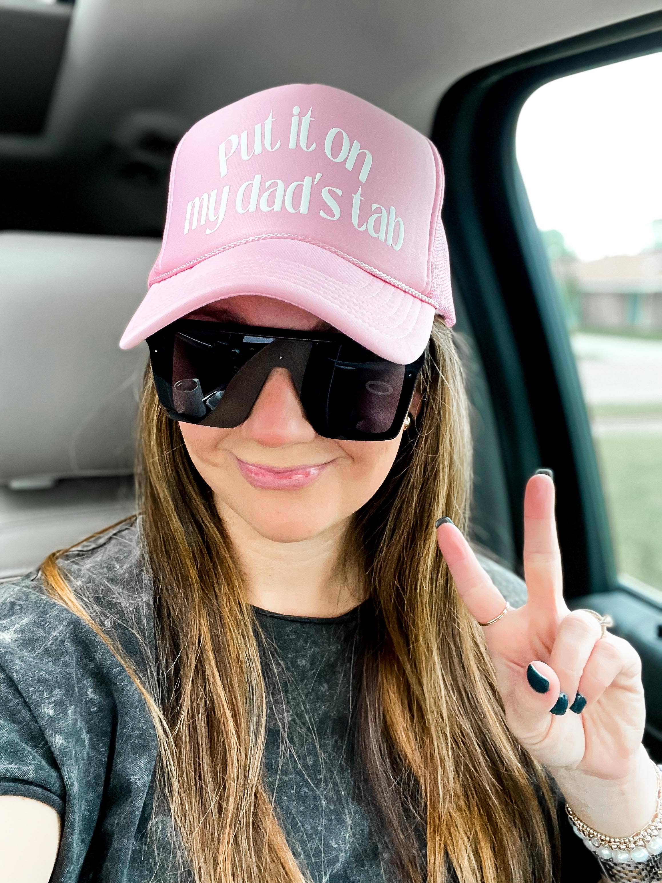 Hart and Hollow - Wholesale Trucker Hat - Women's - Put It On My Dad’s Tab Trucker Hat