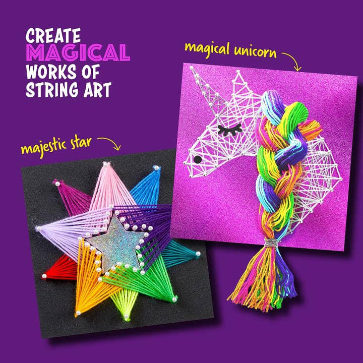 Dan&Darci – Großhandel Bastelset – Kinder – 3D String Art Kit für Kinder