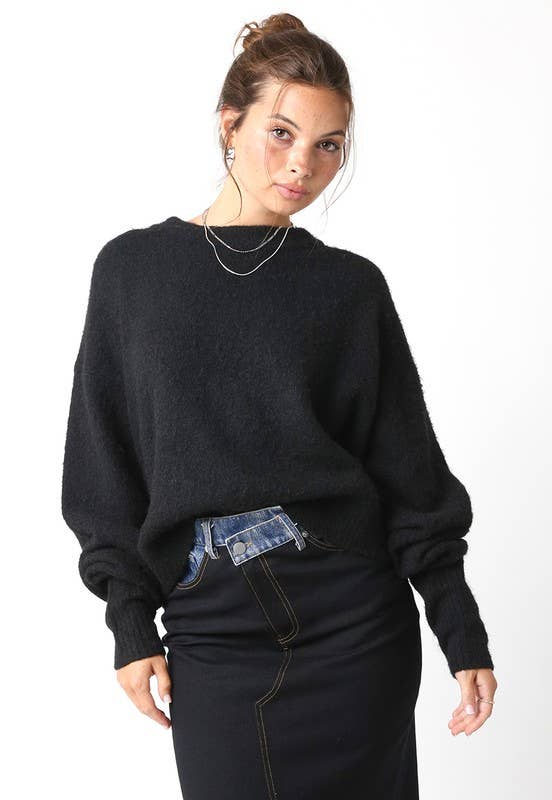 Olivaceous - Wholesale Pullover-trui - Dames - Julien Trui33