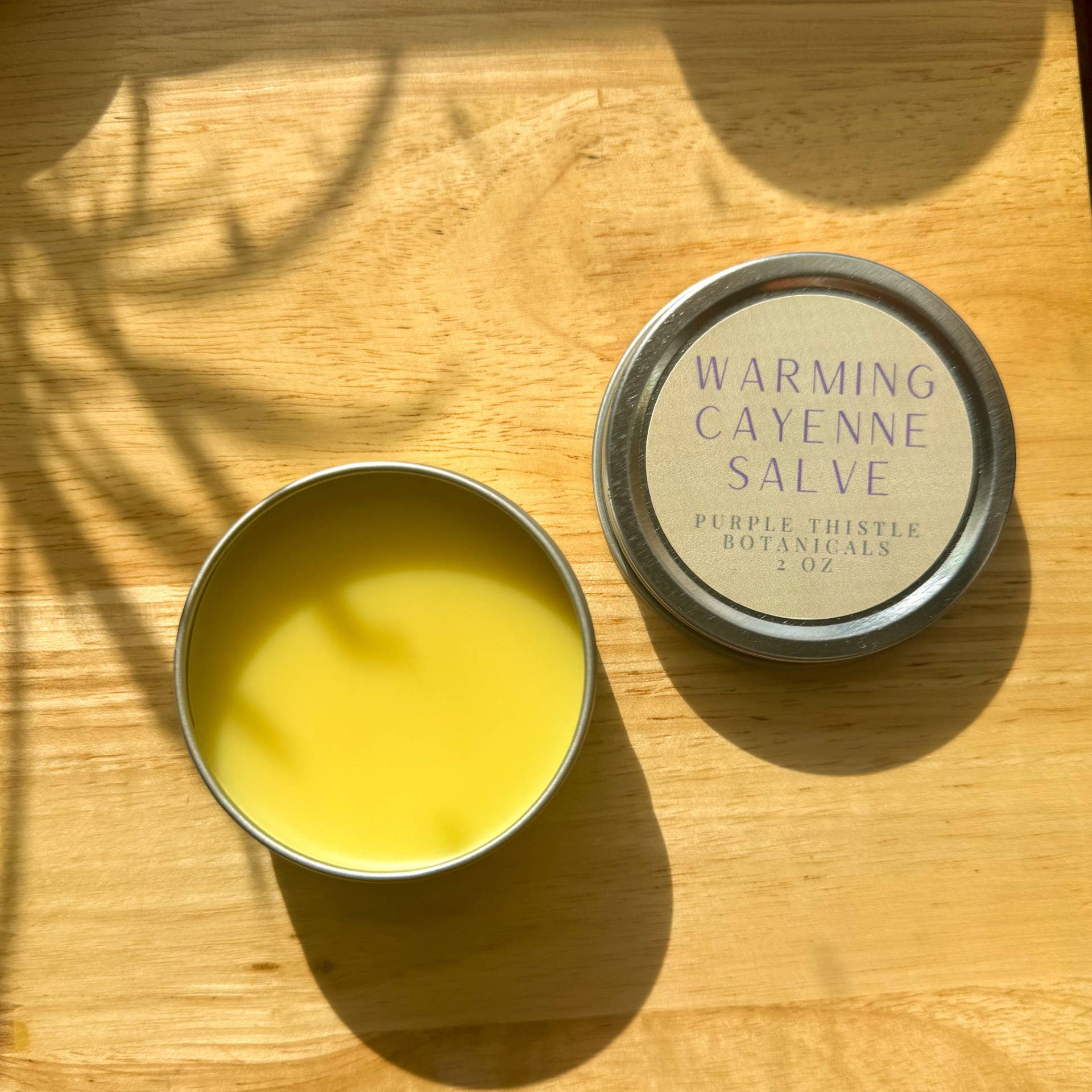 Purple Thistle Botanicals - Wholesale Healing Salve/Balm/Cream - Warming Cayenne Salve0