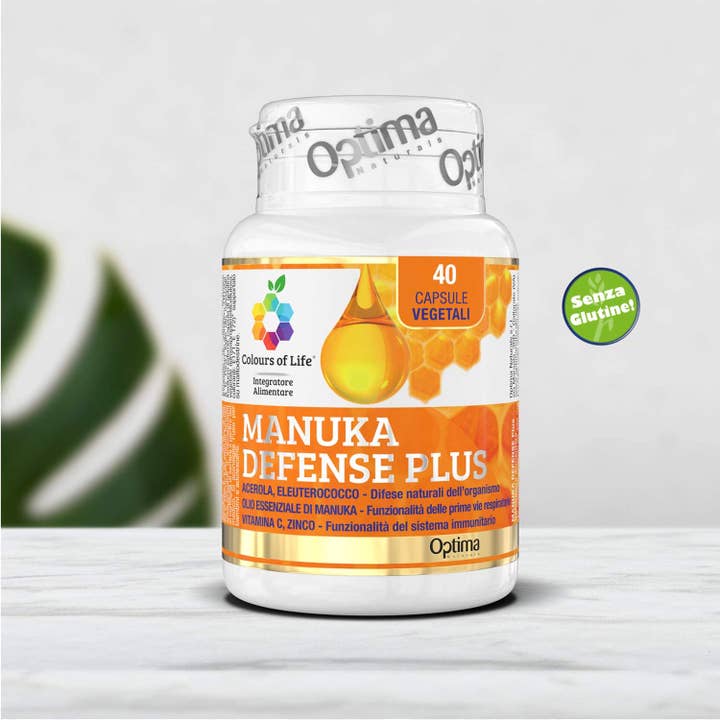 OPTIMA NATURALS - Wholesale Oral Supplement/Vitamin - Manuka Defense Plus, 40 Vegetable Capsules, 495 mg5