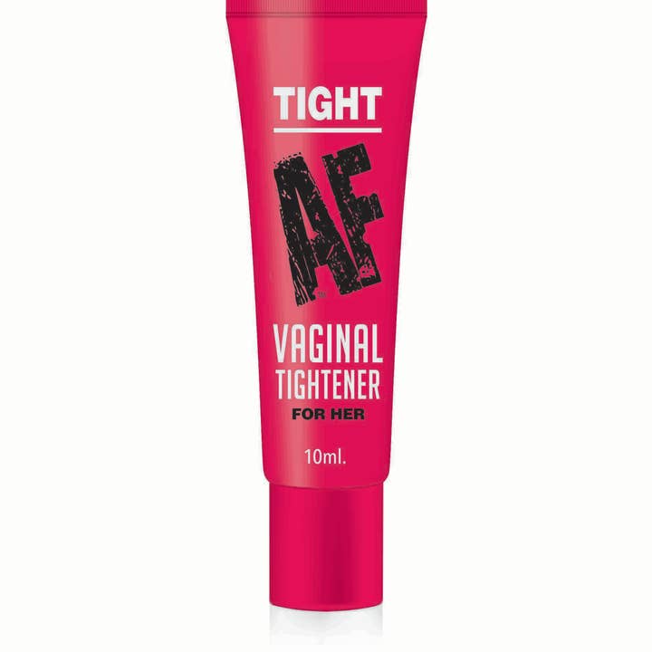 Little Genie Productions - Wholesale Arousal Spray/Gel - Tight AF Vaginal Tightening Cream POP Display/65 10ml Tubes