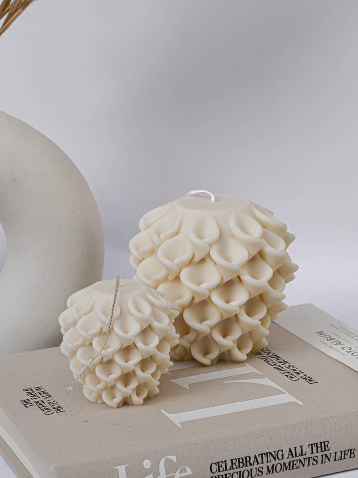 Pinecone samtida ljuspar för wholesale av Hiroyi Decor