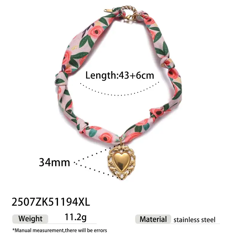 Sweet Cherry Sky - Wholesale Pendant/Charm Necklace - Bandana Necklace with Charm Pendants Jewelry3