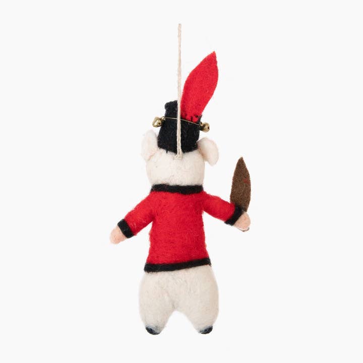 Creative Women Australia - Wholesale Ornament - Soldier Mouse Felt Ornament2