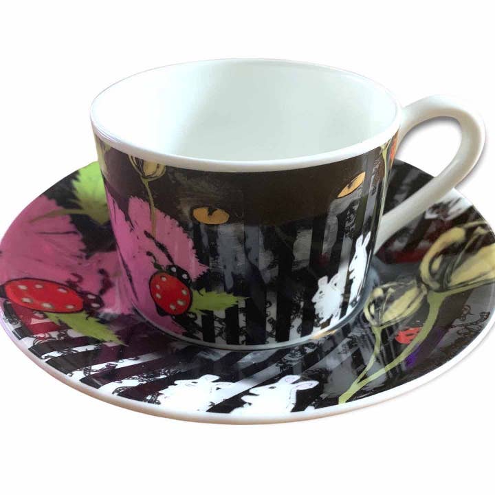 Love Cats Cup & Saucer for wholesale by HeartART