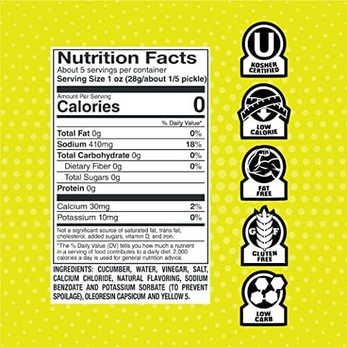 Shop The King - Vente Légumes marinés - Cornichon Jumbo Épicé Van Holten's Iw 12 par caisse2