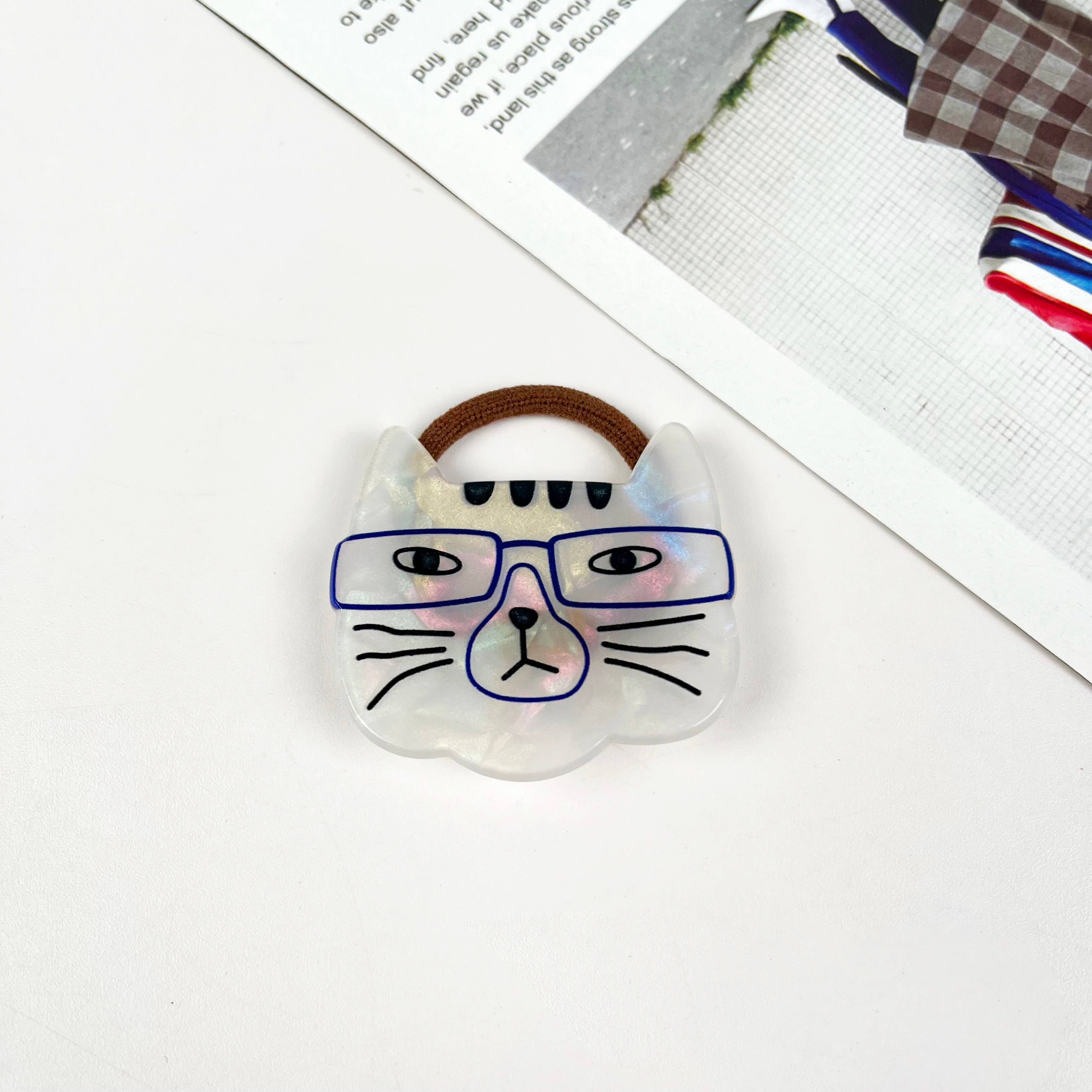 mildstyles - Wholesale Hair Tie - Lovely cartoon cat hair tie0