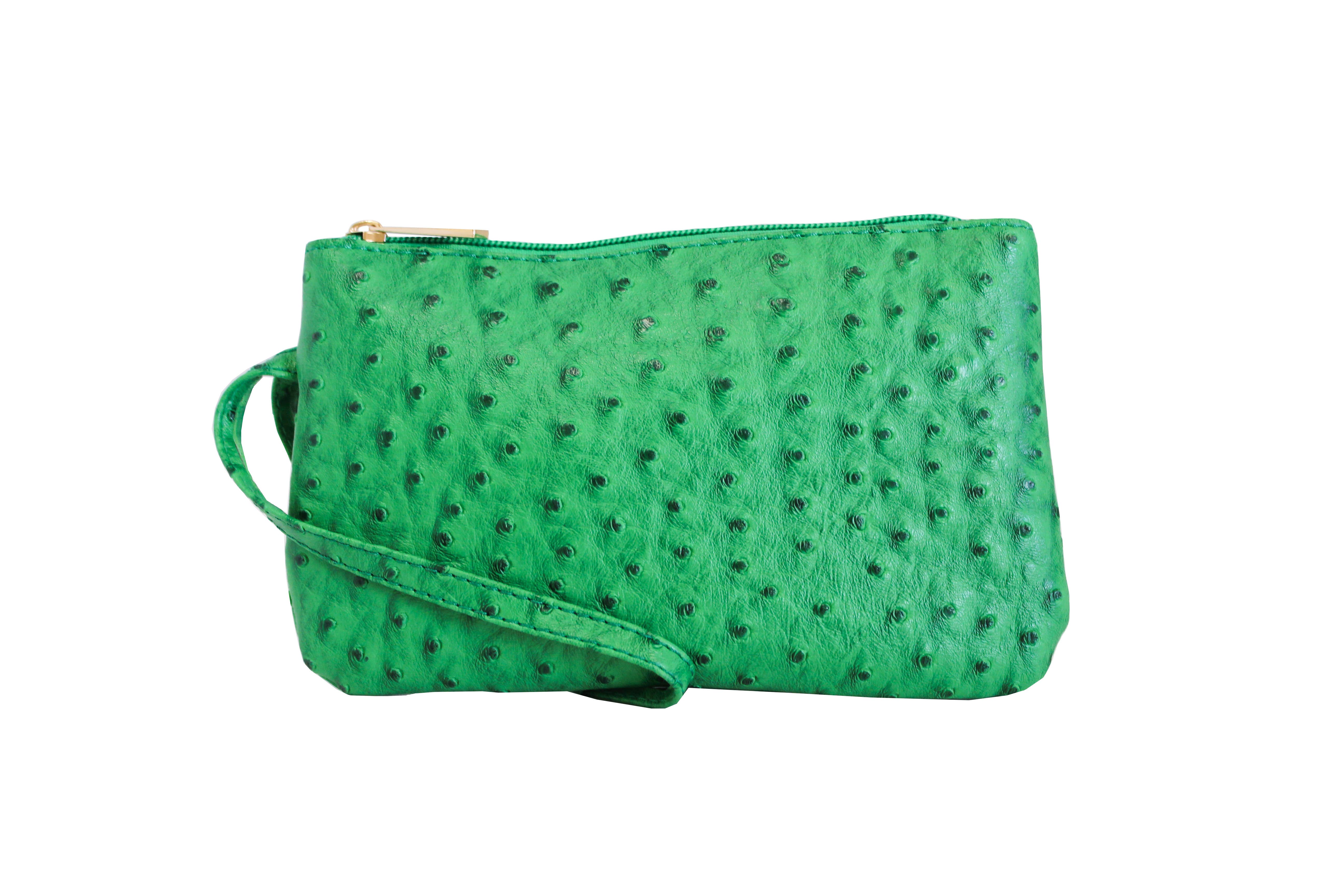 22 Tote - Vente Bracelets - Pochette bracelet autruche éclatante5