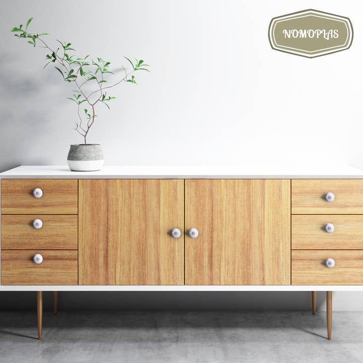 LuxeDesigns Co LLC - Wholesale Knob/Pull - 12 Ceramic Cabinet Knobs Pulls for Kitchen Dresser Bathroom4