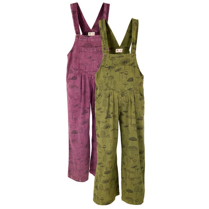 Mushroom Dungarees and other Purchase Wholesale hippie overalls. Free Returns & Net 60 Terms on Faire trending on Faire.