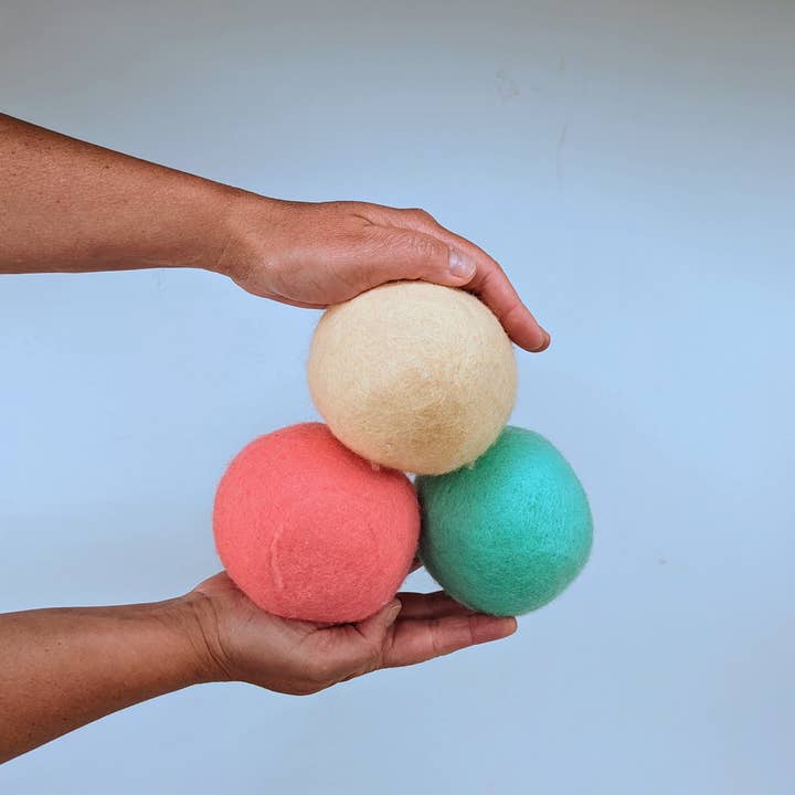 GreenWave - Vendita all'ingrosso Palla per asciugatrice - Dryer Balls XL Wool (set di 3)3