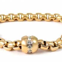 bracelet magnétique doré pour la vente par Style Republic - Carsten Maletz