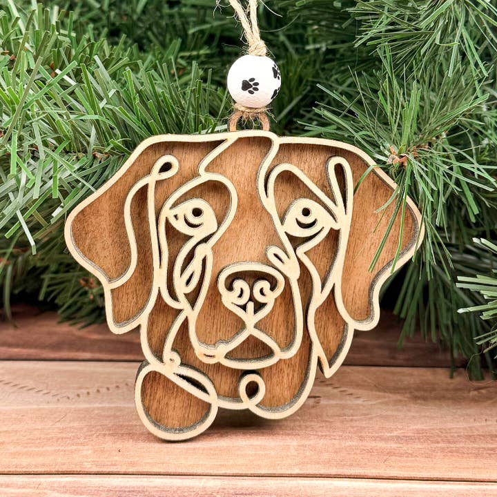 Brittany Spaniel Ornament, Pet Store, Gift for Dog Owner for wholesale by Rocky Knoll Co.