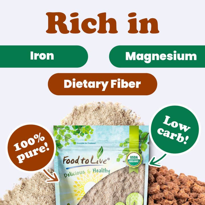 Food To Live – Engroshandel Mel – Økologisk Tigernøddemel – af Food to Live5