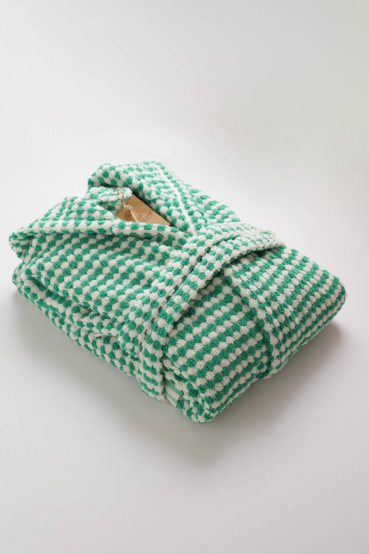 YURTLUS - Wholesale Robe - Women's - Unique 100% Cotton Pockets Bathrobe, Bubble Handwoven Robe85