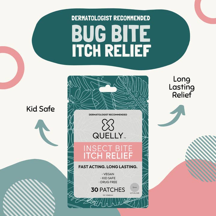 Quelly - Wholesale Insect Repellent - Quelly ItchGuard - Bug Bite Itch Relief Patch (Botanical)