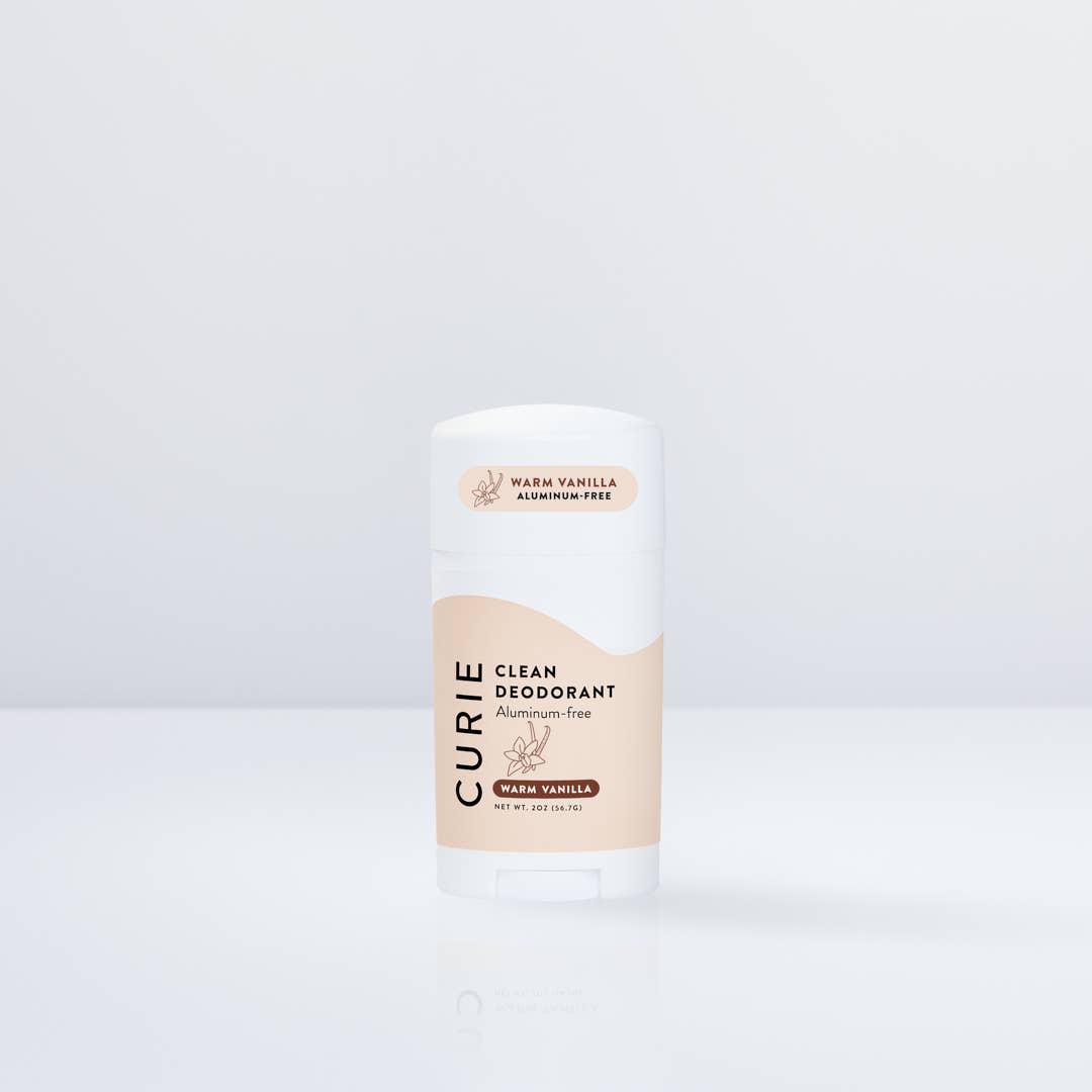 Curie - Wholesale Deodorant - Women's - Aluminum Free Deodorant Stick Warm Vanilla