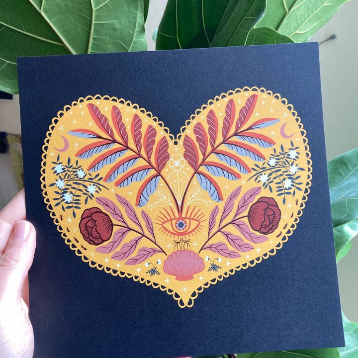 Serena Niesley - Wholesale Art Print - Growing A Home print (8x8)