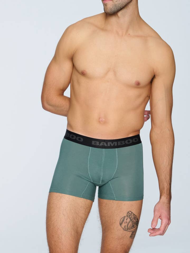 Bamboo Underwear - Wholesale Underwear - Men's - Men's Boxer 4"27
