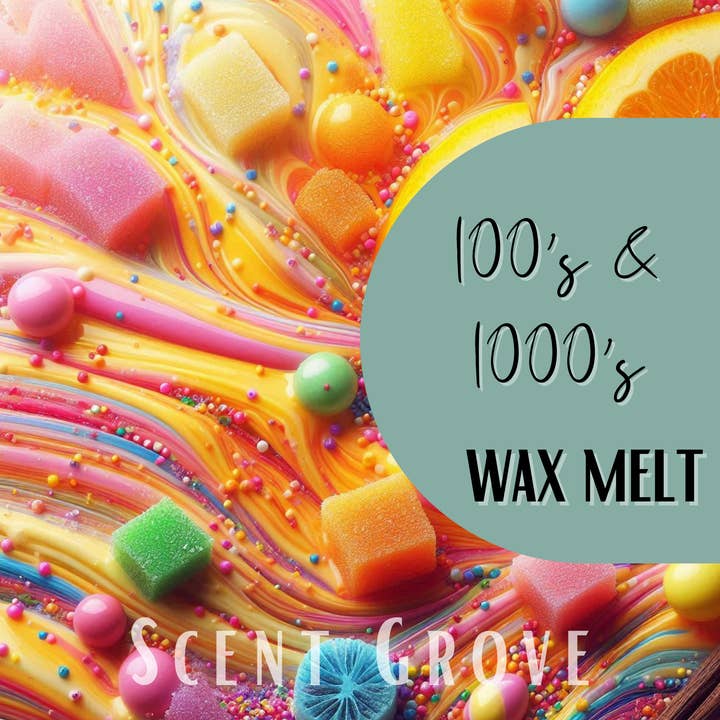 100's & 1000's scented soy wax melt for wholesale by Scent Grove