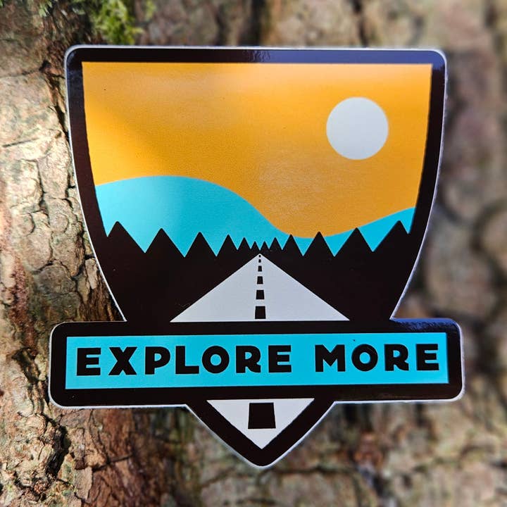 Sticker - Explore More for wholesale by OR8DESIGN