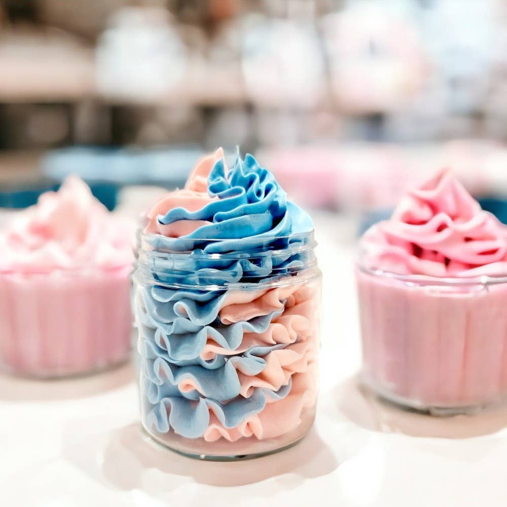 Divine Beauty Enterprises - Wholesale Body Balm/Butter - Cotton Candy Swirl Whipped Body Butter1