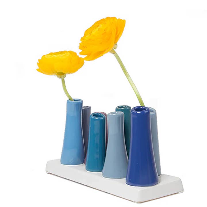 Chive - Wholesale Vase - Pooley Colorful Bud Vase For Flower Arranging Rectangular8