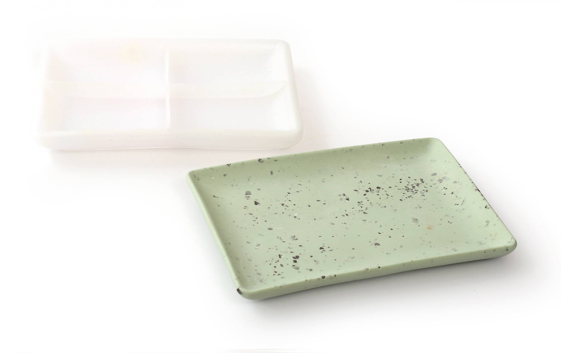 Graine Créative - Wholesale Craft Tool - SILICONE MOLD CUT 15CM X 11CM - RECTANGLE jesmonite6