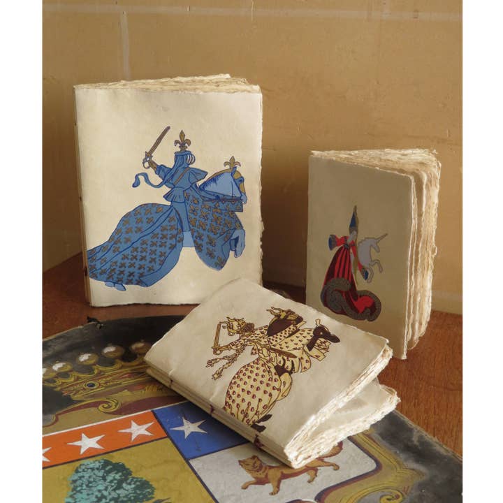 Epigram - Wholesale Notebook - Knight and Princess parchment paper notebook