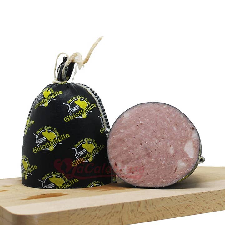 Calabria da Gustare - Wholesale Salami - Ghiottonella Calabrian artisan black pig mortadella0