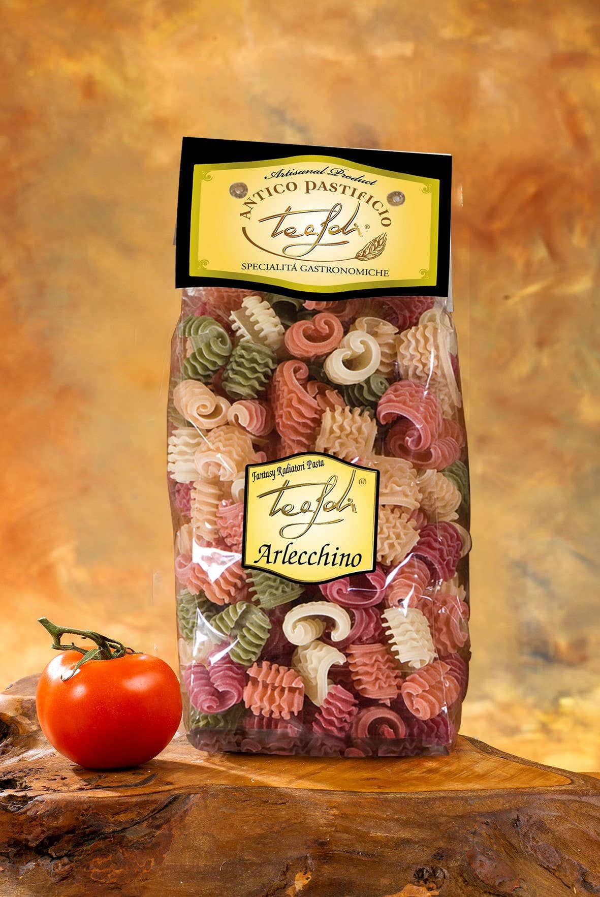 ANTICO PASTIFICIO TEALDI SRL (Tealdi) – wholesale Pasta – Arlecchino Radiatorer 500g0