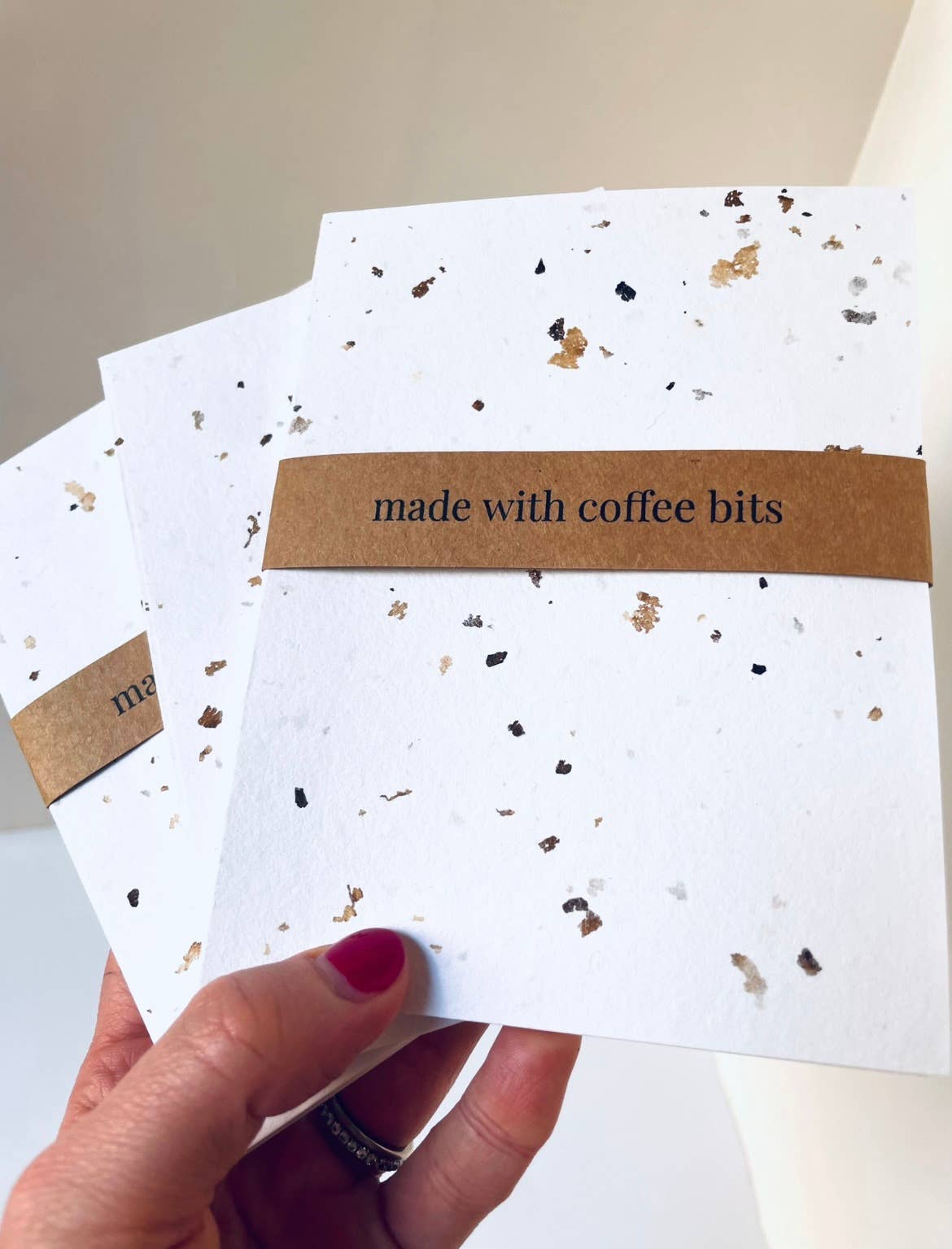 Atelier By Cat - Wholesale Notebook - mini Recycled Coffee Confetti Notebook Eco-Friendly Book1