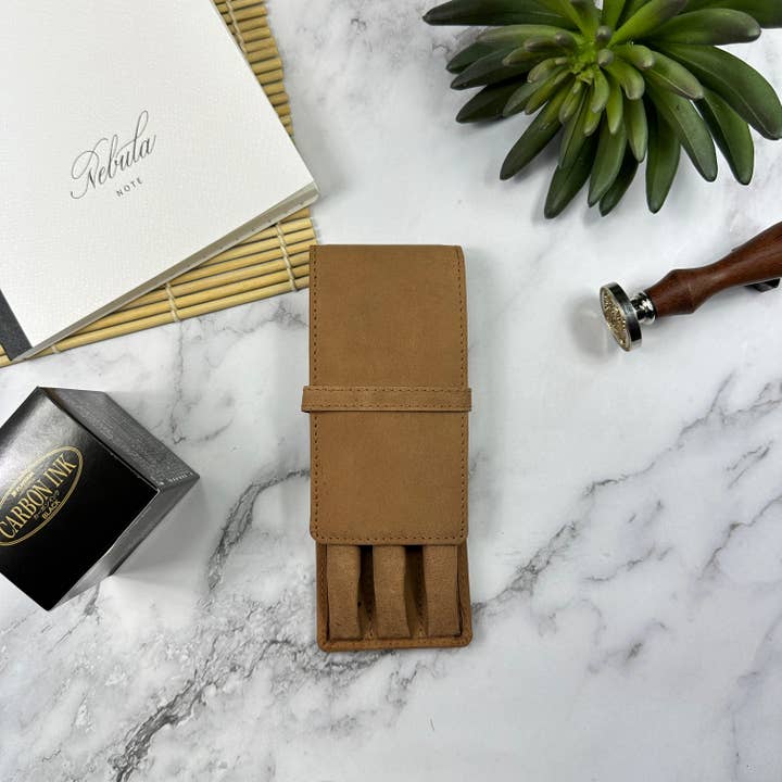 3 Pen Case for wholesale by Luxury Brands of America