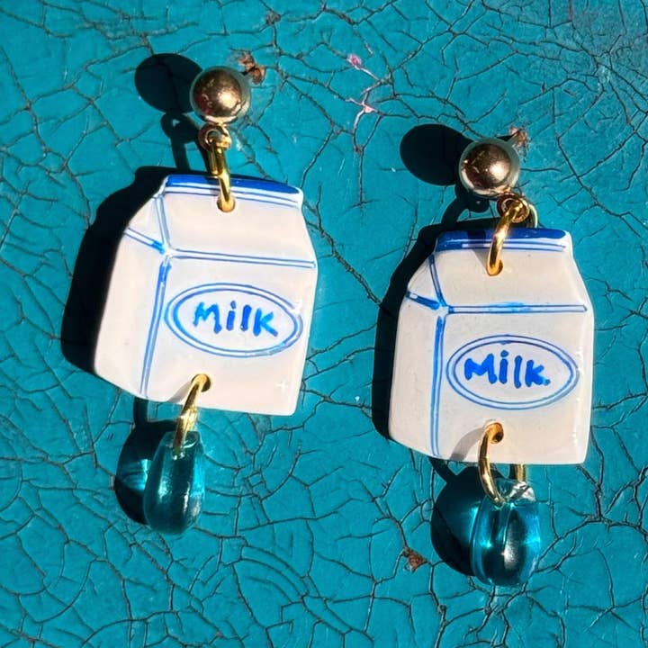 Delaney and Blu - Vendita all'ingrosso Orecchini pendenti - Ciondoli Cartone del Latte0