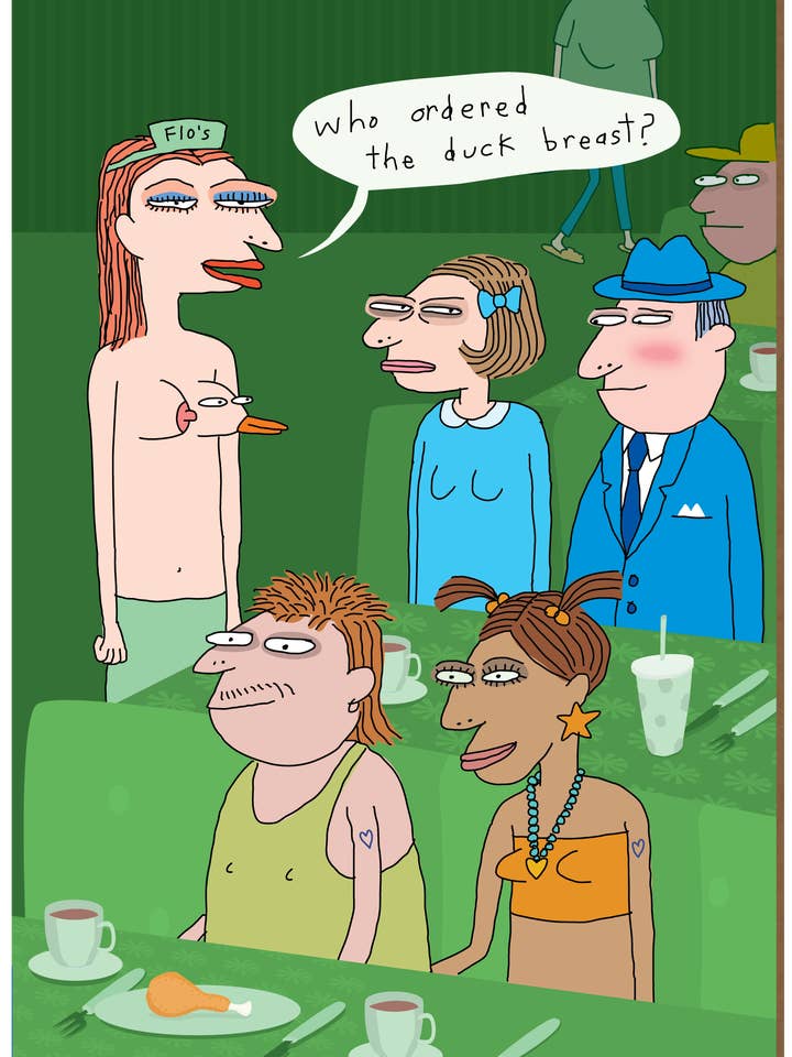 568 Duck Breast (Birthday Card) for wholesale by Clayboys Cards