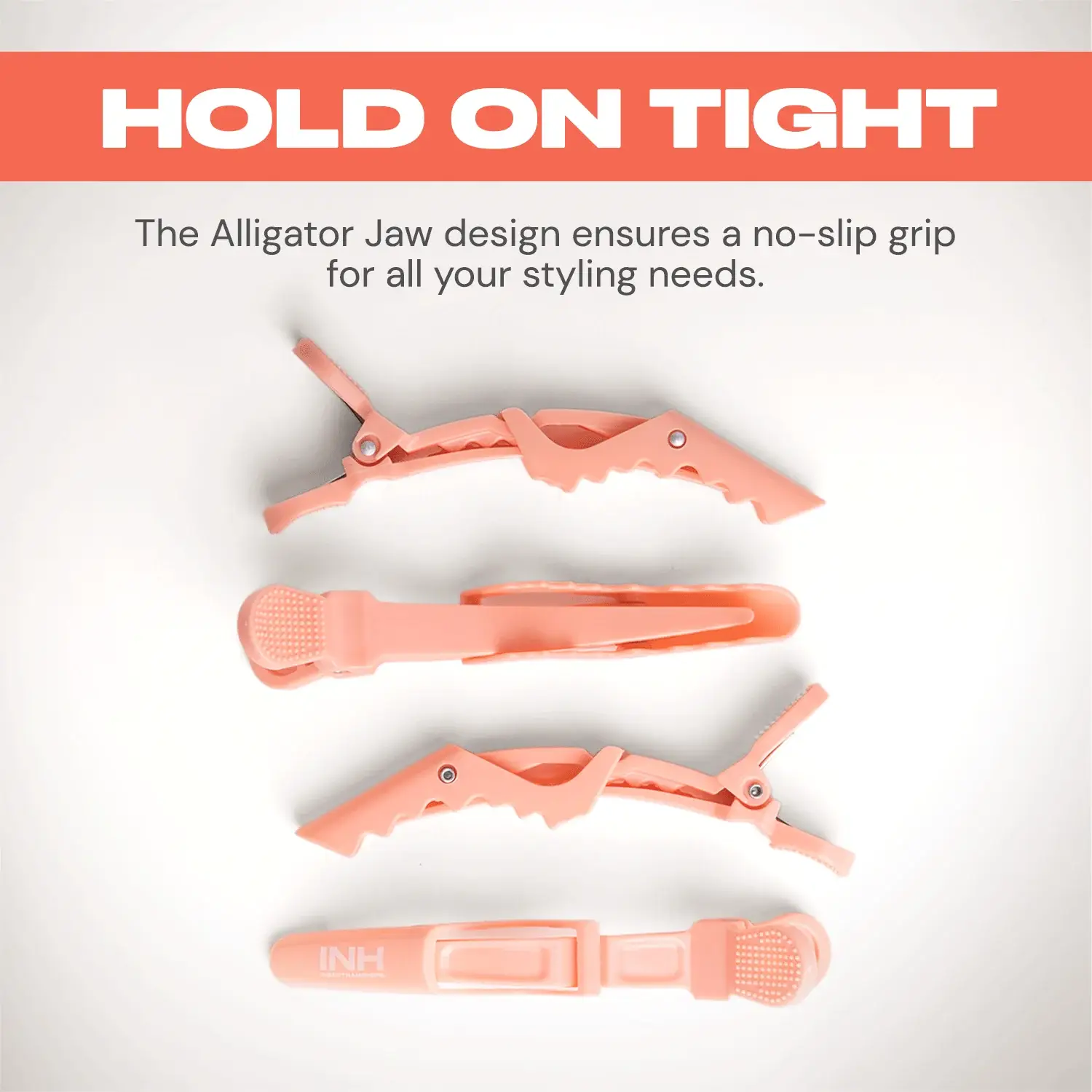 INH Hair - Wholesale Hair Clip - Women's - Alligator Clips | 4-pack hair styling clips1