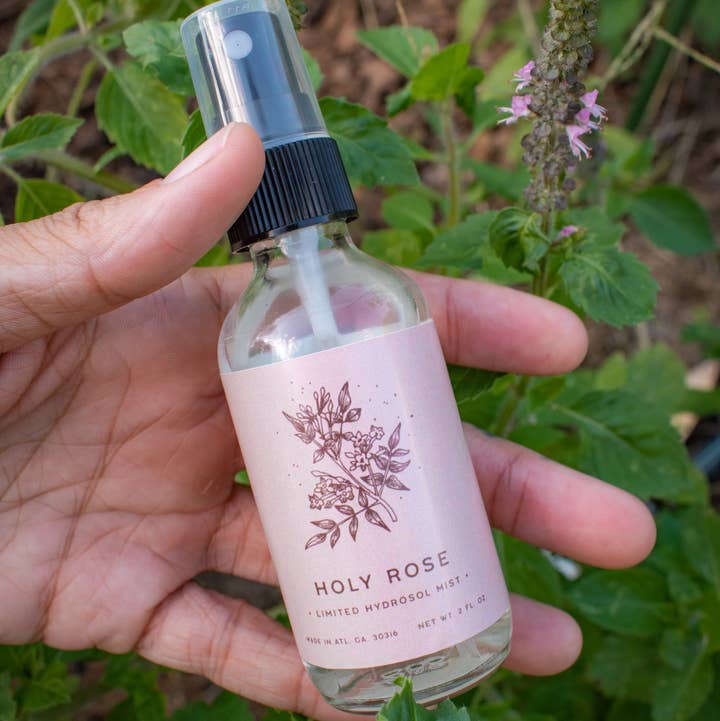 Rowan + Sage - Wholesale Face & Body Mist/Water - Holy Rose Hydrosol Mist