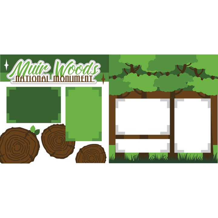 Monumento nazionale di Muir Woods per la vendita all'ingrosso da parte di Scrapbook Concierge