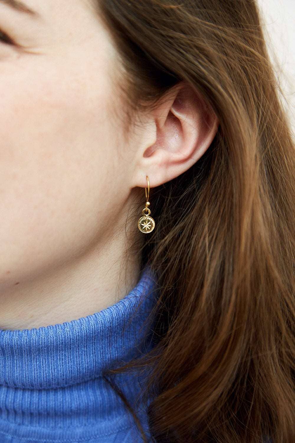 Ombre Claire – Brincos de argola por atacado – Boucles . PASTILHAS VERMEIL .1