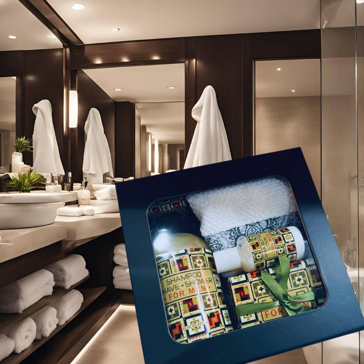Essentialgifting - Wholesale Bath & Body Set - Men's - Grooming Gift Box for Modern Men